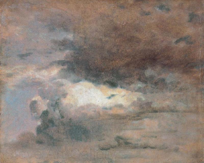 John Constable Evening Norge oil painting art